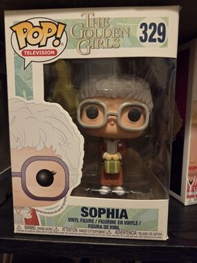 Funko Pop! Television The Golden Girls #329 Sophia - White Hair, Orange Outfit
